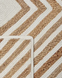 Tappeto PIRLI Beige 140 x 200 cm Iuta
