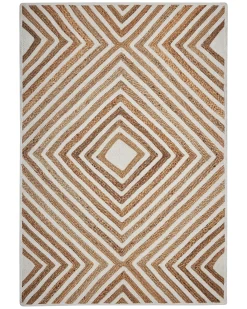 Tappeto PIRLI Beige 140 x 200 cm Iuta