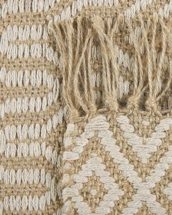 Tappeto POZANTI Beige 50 x 80 cm Iuta