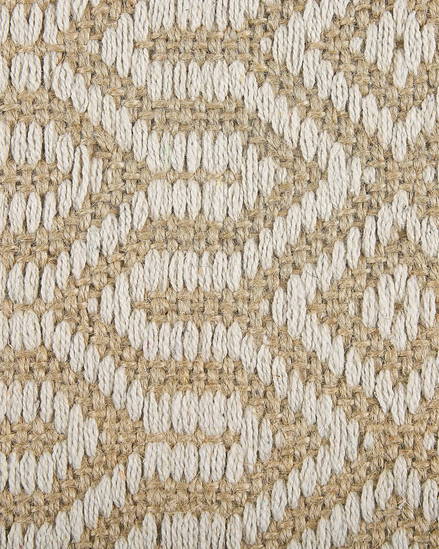 Tappeto POZANTI Beige 50 x 80 cm Iuta