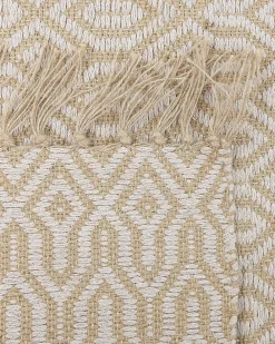 Tappeto POZANTI Beige 140 x 200 cm Iuta