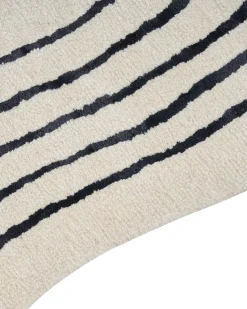 Tappeto RAMZAN Beige 200 x 300 cm Viscosa