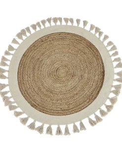 Tappeto SAMSUN Beige ø 120 cm Iuta