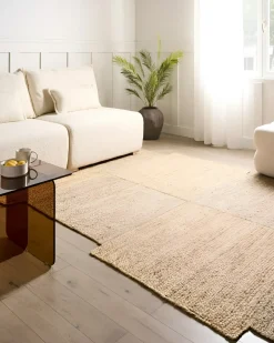 Tappeto SANGLI Beige 200 x 300 cm Iuta