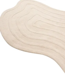Tappeto SATNA Beige 160 x 230 cm Lana