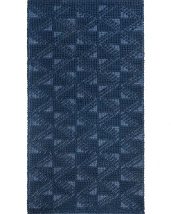 Tappeto SAVRAN Blu marino 80 x 150 cm Lana