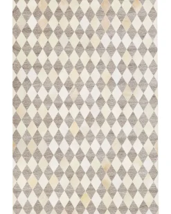 Tappeto SESLICE Beige 160 x 230 cm Pelle naturale