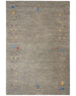 Tappeto SEYMEN Grigio 140 x 200 cm Lana Persiano