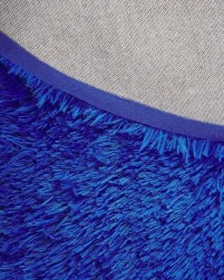 Tappeto Shaggy CIDE Blu ø 140 cm