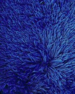 Tappeto Shaggy CIDE Blu ø 140 cm