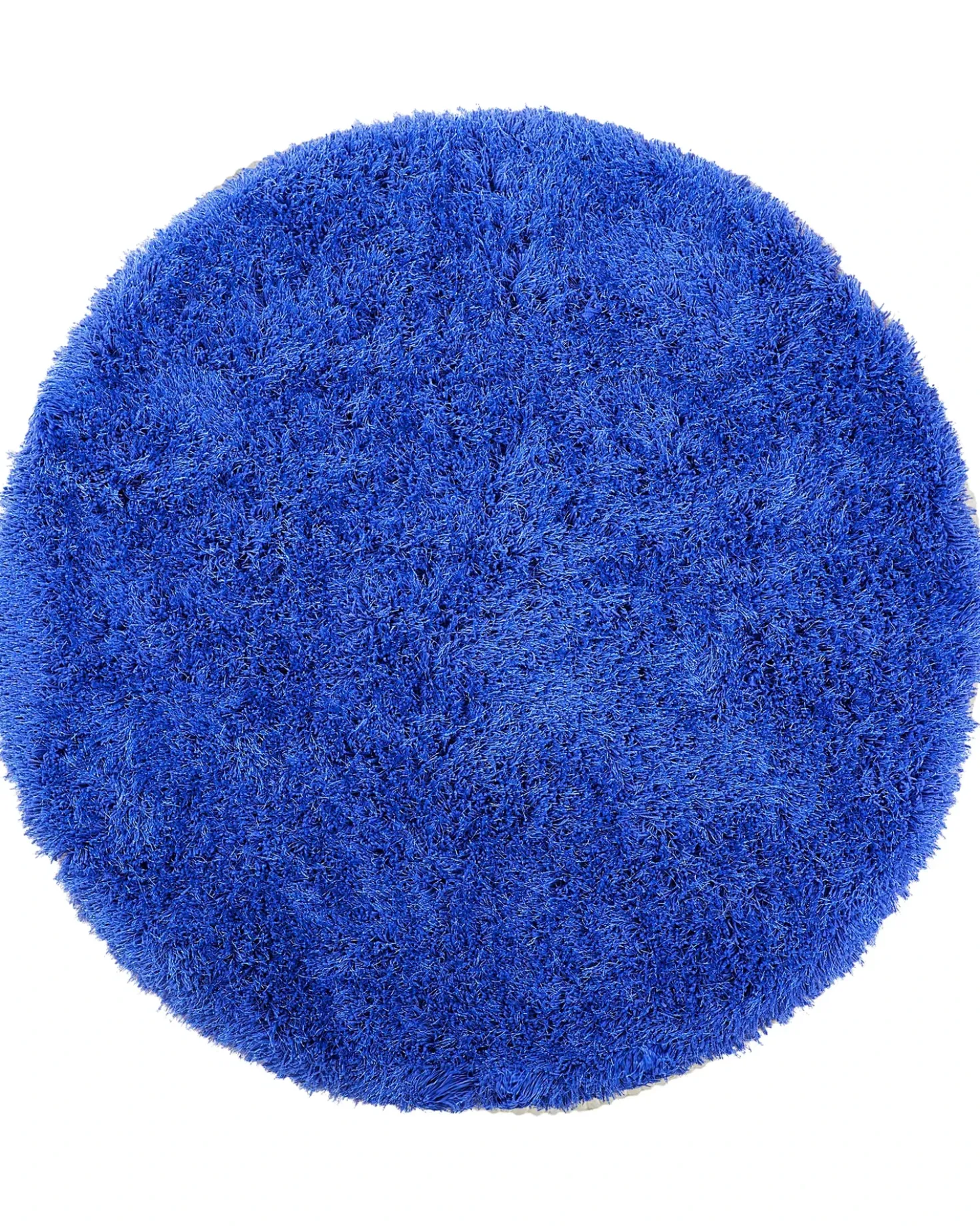 Tappeto Shaggy CIDE Blu ø 140 cm