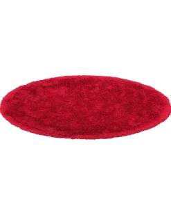 Tappeto Shaggy CIDE Rosso ø 140 cm