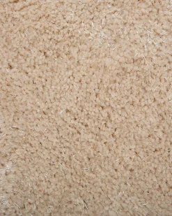 Tappeto Shaggy DEMRE Beige 160 x 230 cm