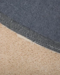 Tappeto Shaggy DEMRE Beige 160 x 230 cm