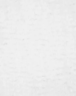 Tappeto Shaggy DEMRE Bianco 140 x 200 cm