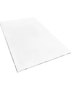 Tappeto Shaggy DEMRE Bianco 140 x 200 cm