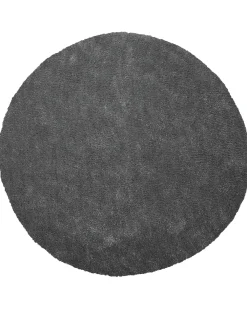 Tappeto Shaggy DEMRE Grigio scuro ø 140 cm