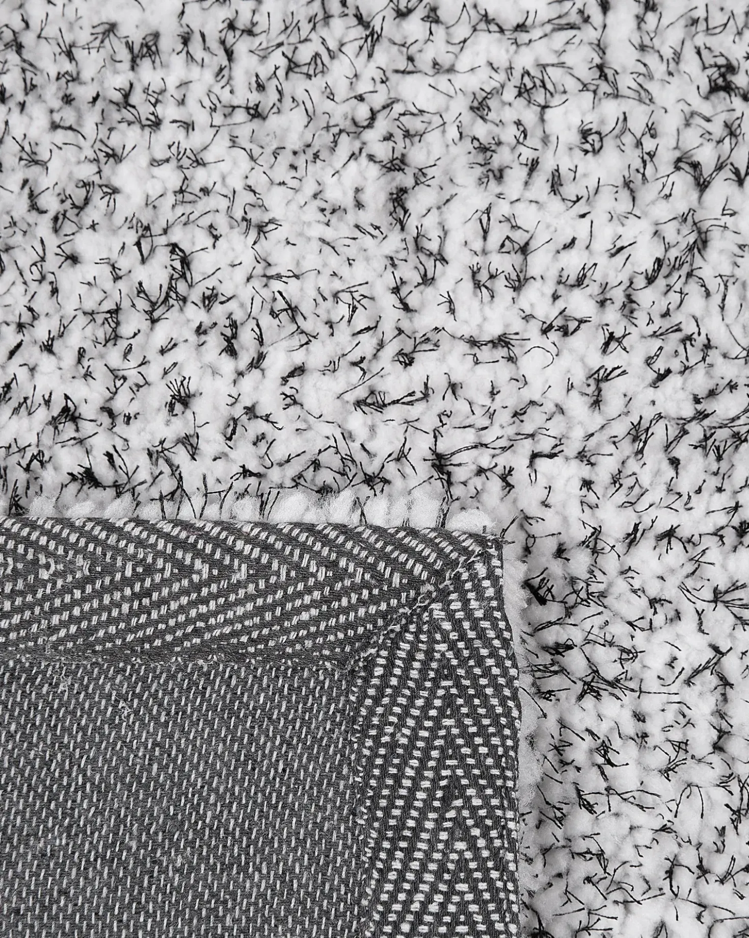 Tappeto Shaggy DEMRE Grigio 200 x 300 cm