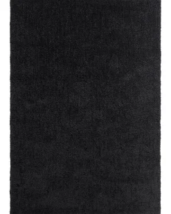 Tappeto Shaggy DEMRE Nero 160 x 230 cm