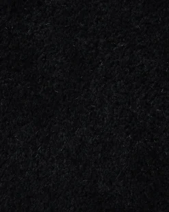 Tappeto Shaggy DEMRE Nero ø 140 cm