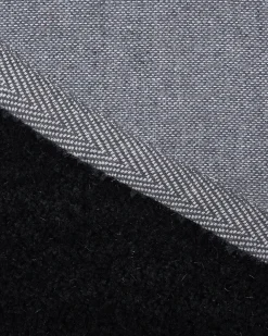 Tappeto Shaggy DEMRE Nero ø 140 cm