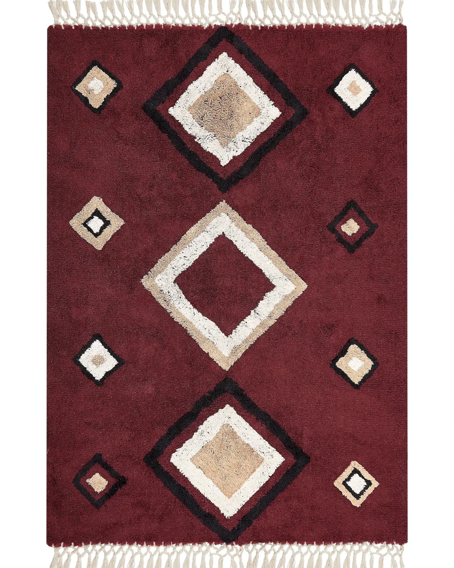 Tappeto SIIRT Rosso 160 x 230 cm Cotone
