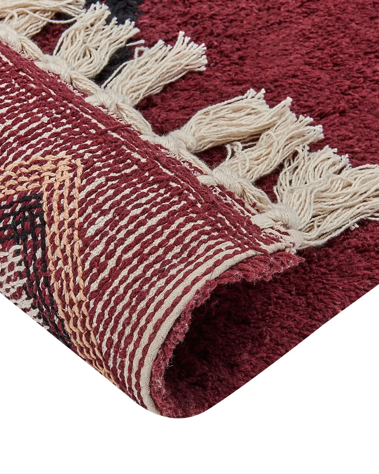 Tappeto SIIRT Rosso 160 x 230 cm Cotone