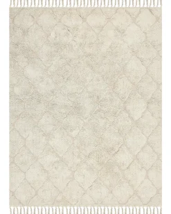 Tappeto SILCHAR Beige 160 x 230 cm Cotone