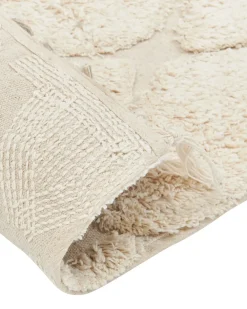 Tappeto SILCHAR Beige 160 x 230 cm Cotone