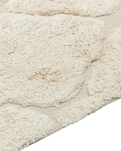 Tappeto SILCHAR Beige 160 x 230 cm Cotone