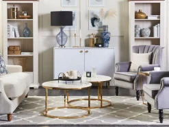 Tappeto SILVAN Grigio chiaro 160 x 230 cm Lana