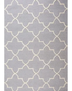 Tappeto SILVAN Grigio chiaro 160 x 230 cm Lana