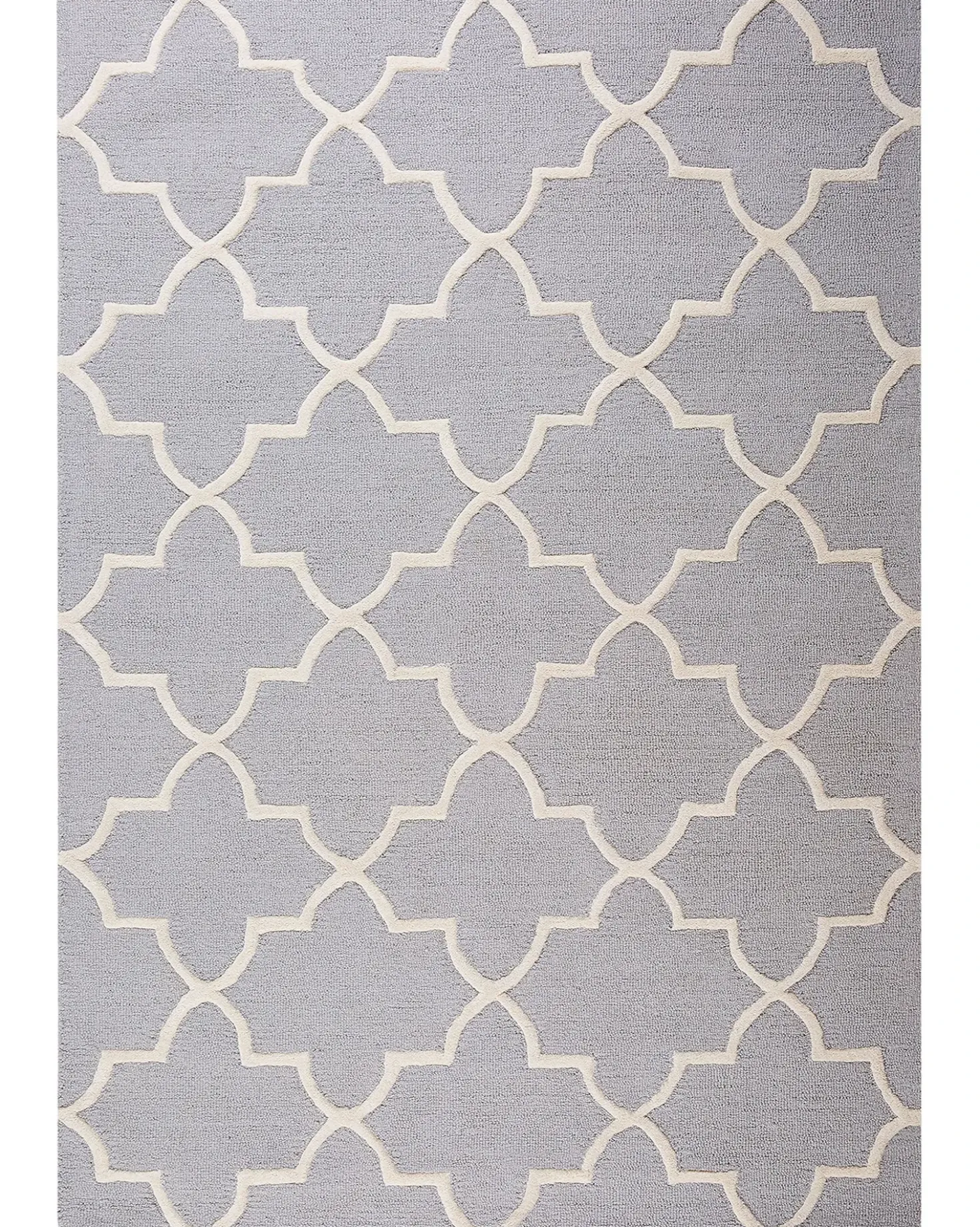 Tappeto SILVAN Grigio chiaro 160 x 230 cm Lana