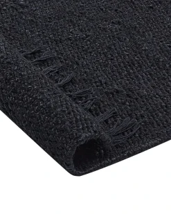 Tappeto SINANKOY Nero 160 x 230 cm Iuta