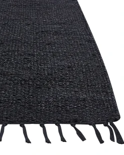Tappeto SINANKOY Nero 160 x 230 cm Iuta