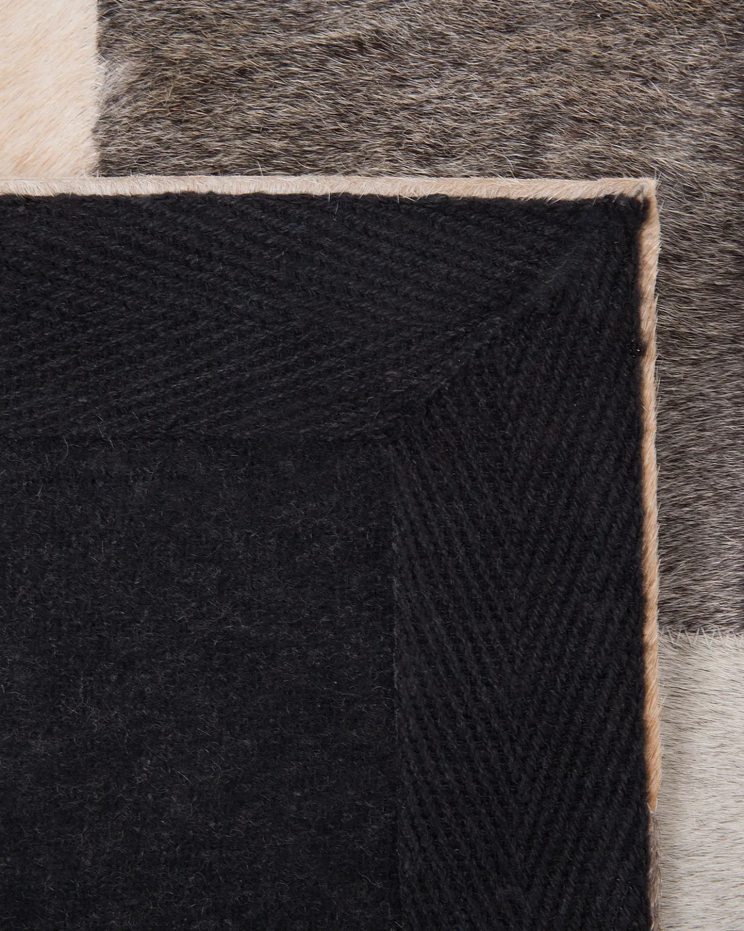 Tappeto SOKE Multicolore 160 x 230 cm Pelle naturale