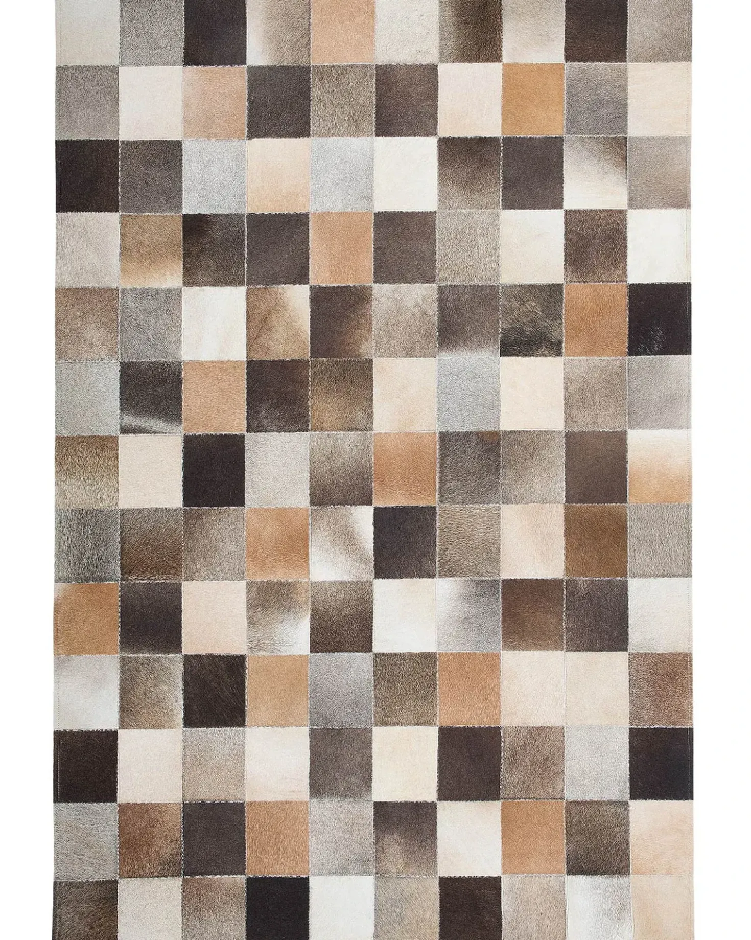 Tappeto SOKE Multicolore 160 x 230 cm Pelle naturale
