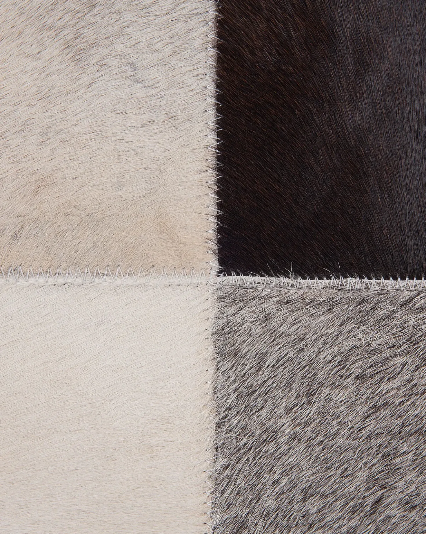 Tappeto SOKE Multicolore 160 x 230 cm Pelle naturale
