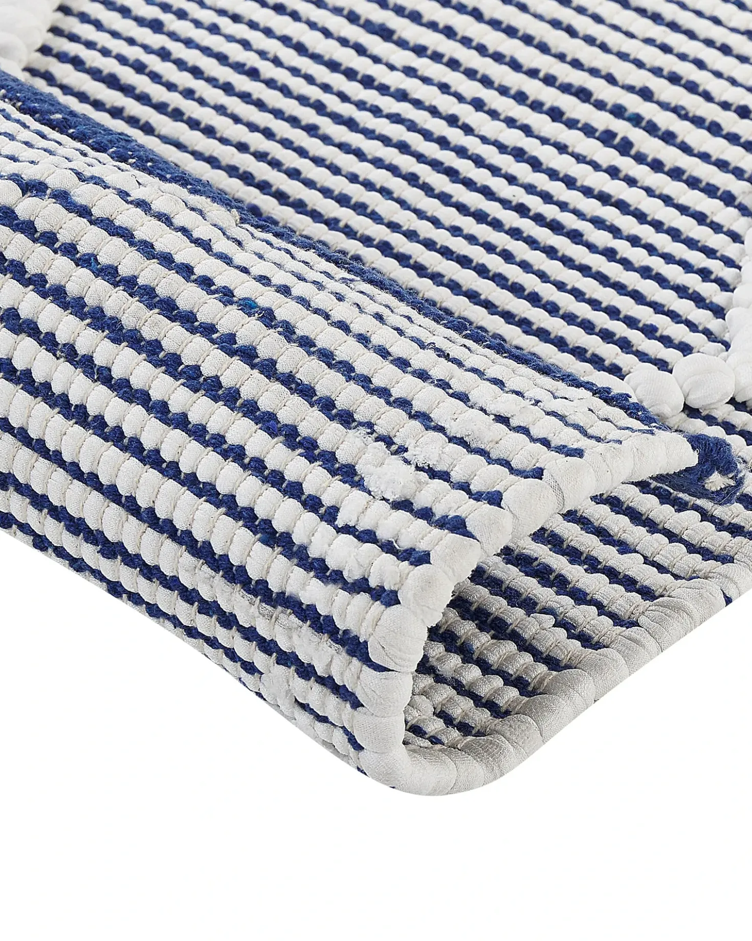 Tappeto SYNOPA Blu 80 x 150 cm Cotone