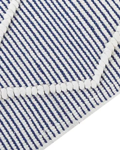 Tappeto SYNOPA Blu 80 x 150 cm Cotone
