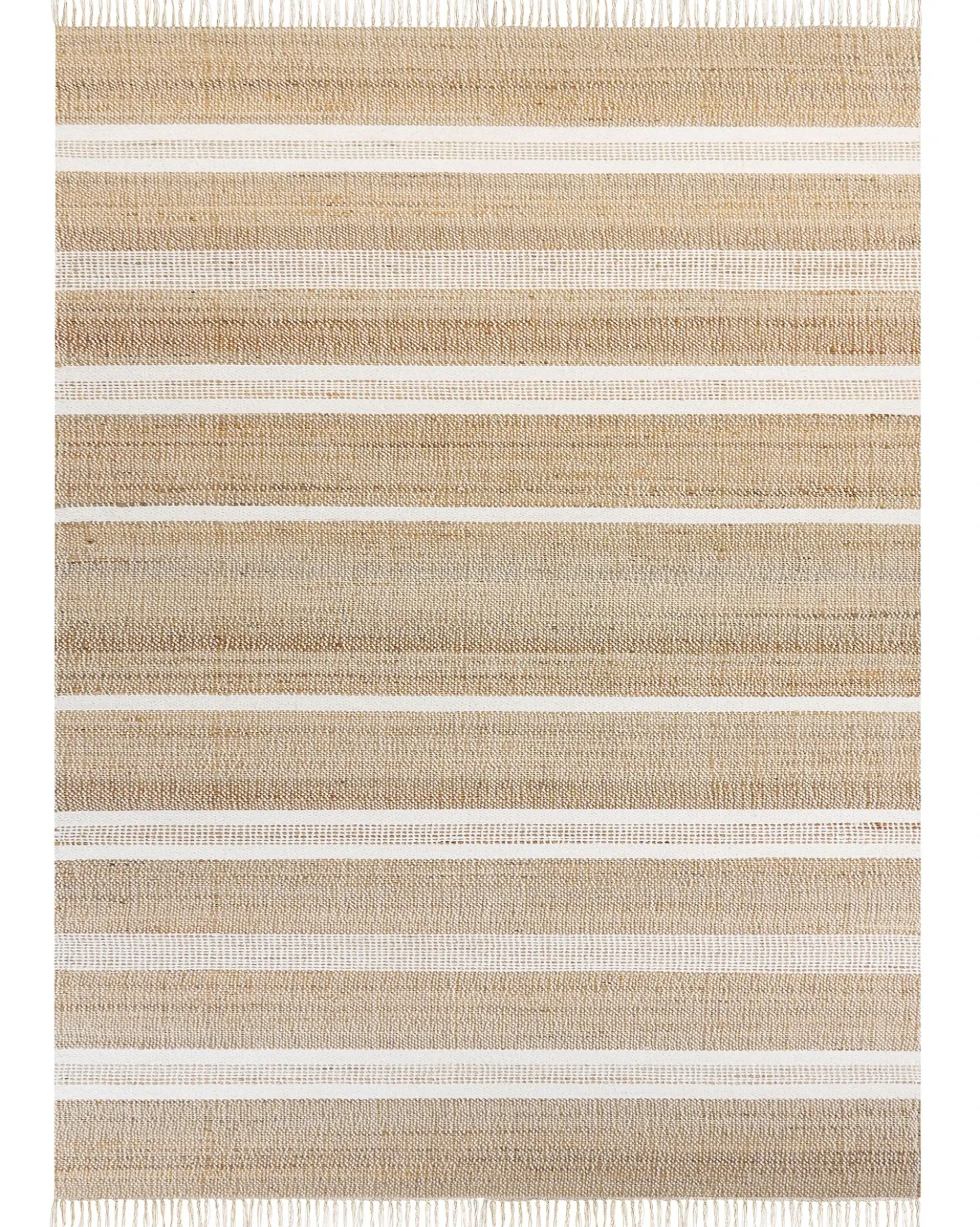 Tappeto TALPUR Bianco 160 x 230 cm Iuta