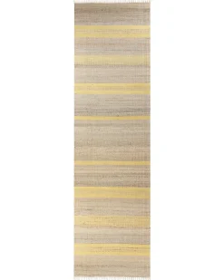 Tappeto TALPUR Giallo 80 x 300 cm Iuta