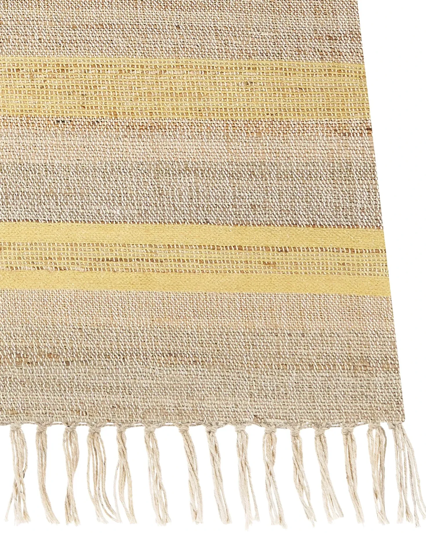 Tappeto TALPUR Giallo 160 x 230 cm Iuta