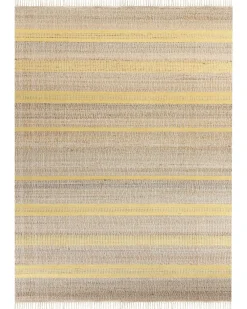 Tappeto TALPUR Giallo 160 x 230 cm Iuta