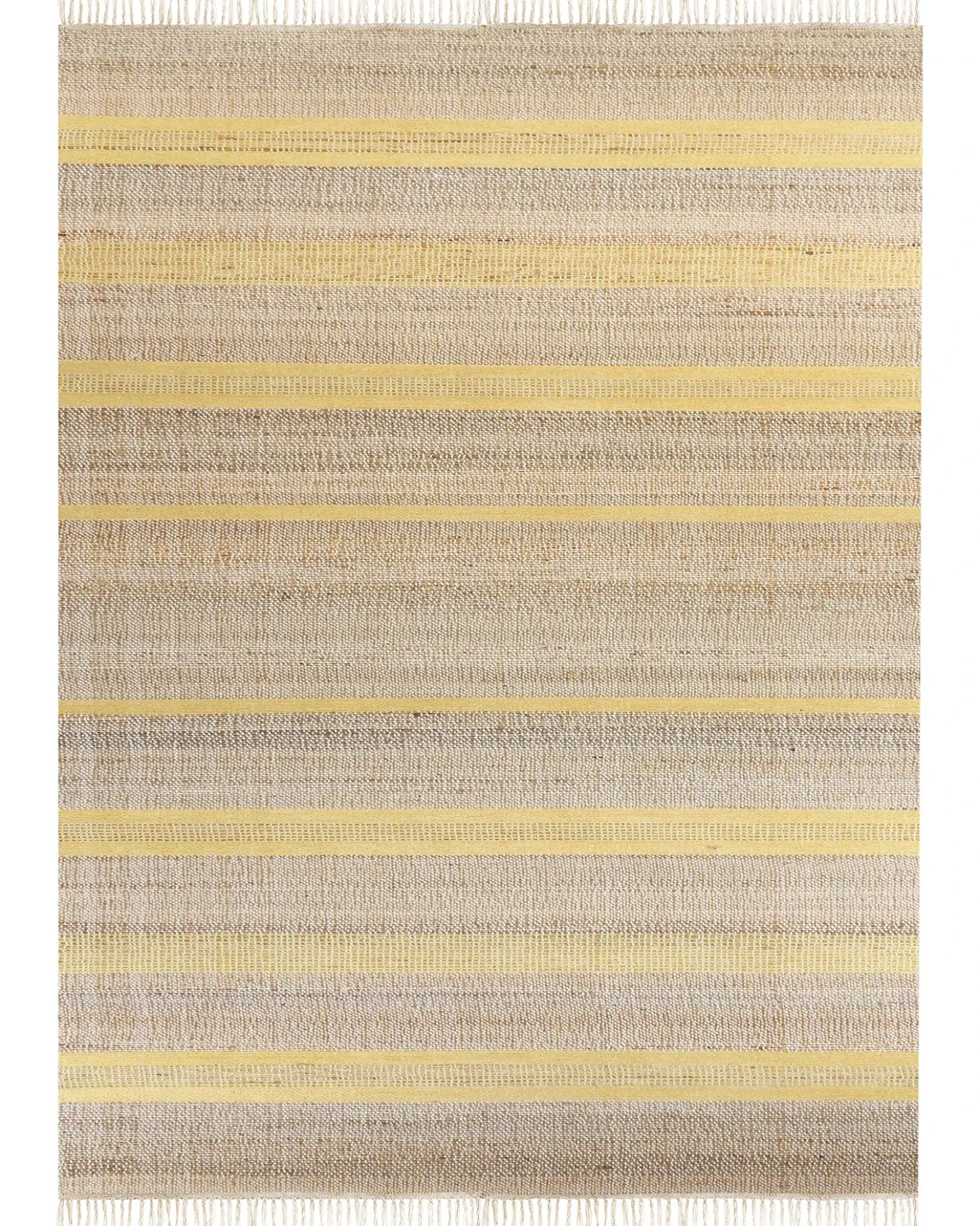 Tappeto TALPUR Giallo 160 x 230 cm Iuta