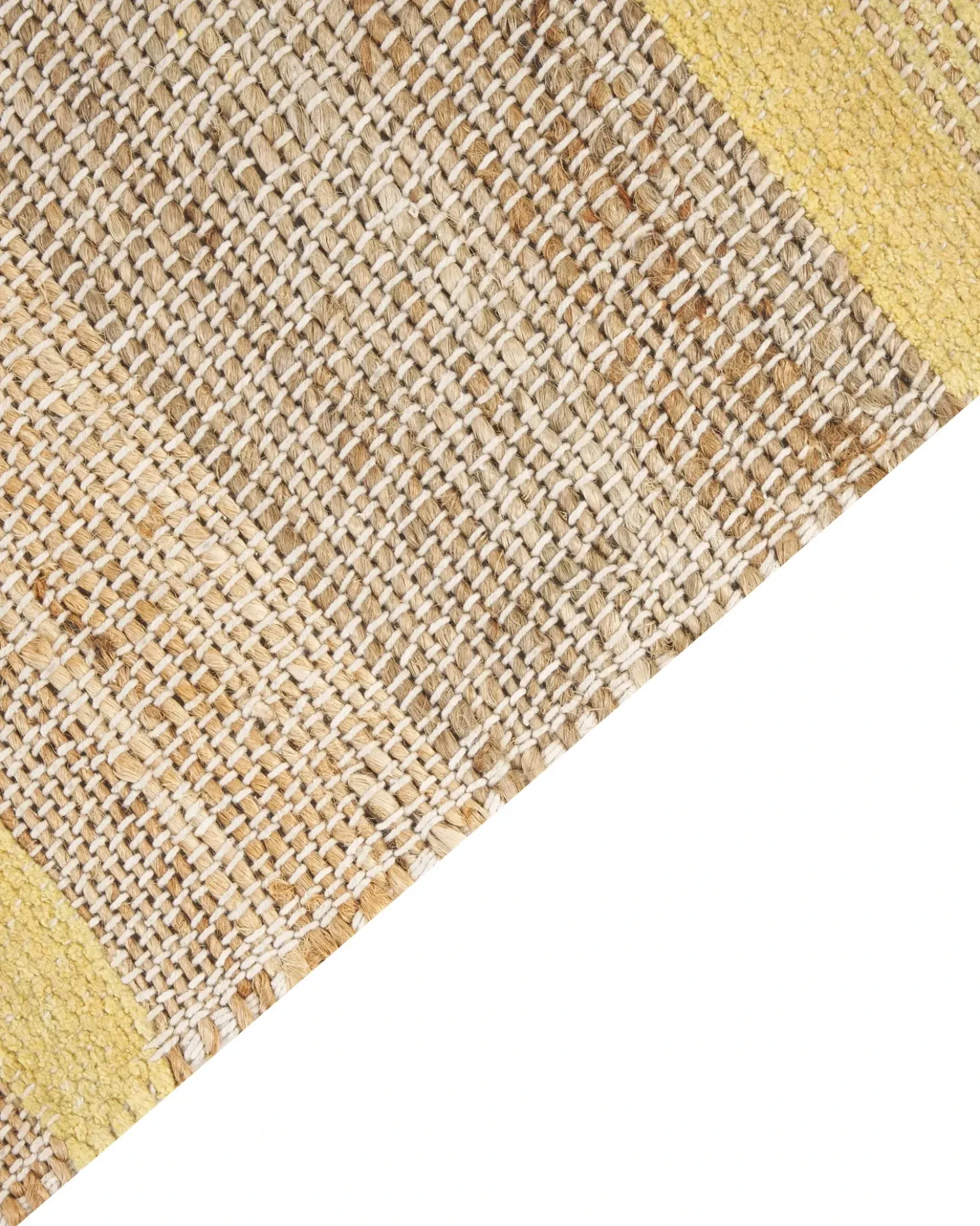 Tappeto TALPUR Giallo 160 x 230 cm Iuta
