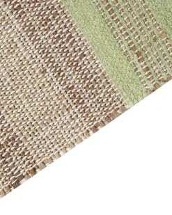 Tappeto TALPUR Verde chiaro 160 x 230 cm Iuta