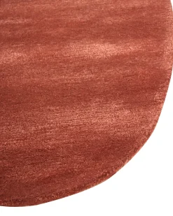 Tappeto TANDO Rosso scuro 160 x 230 cm Viscosa