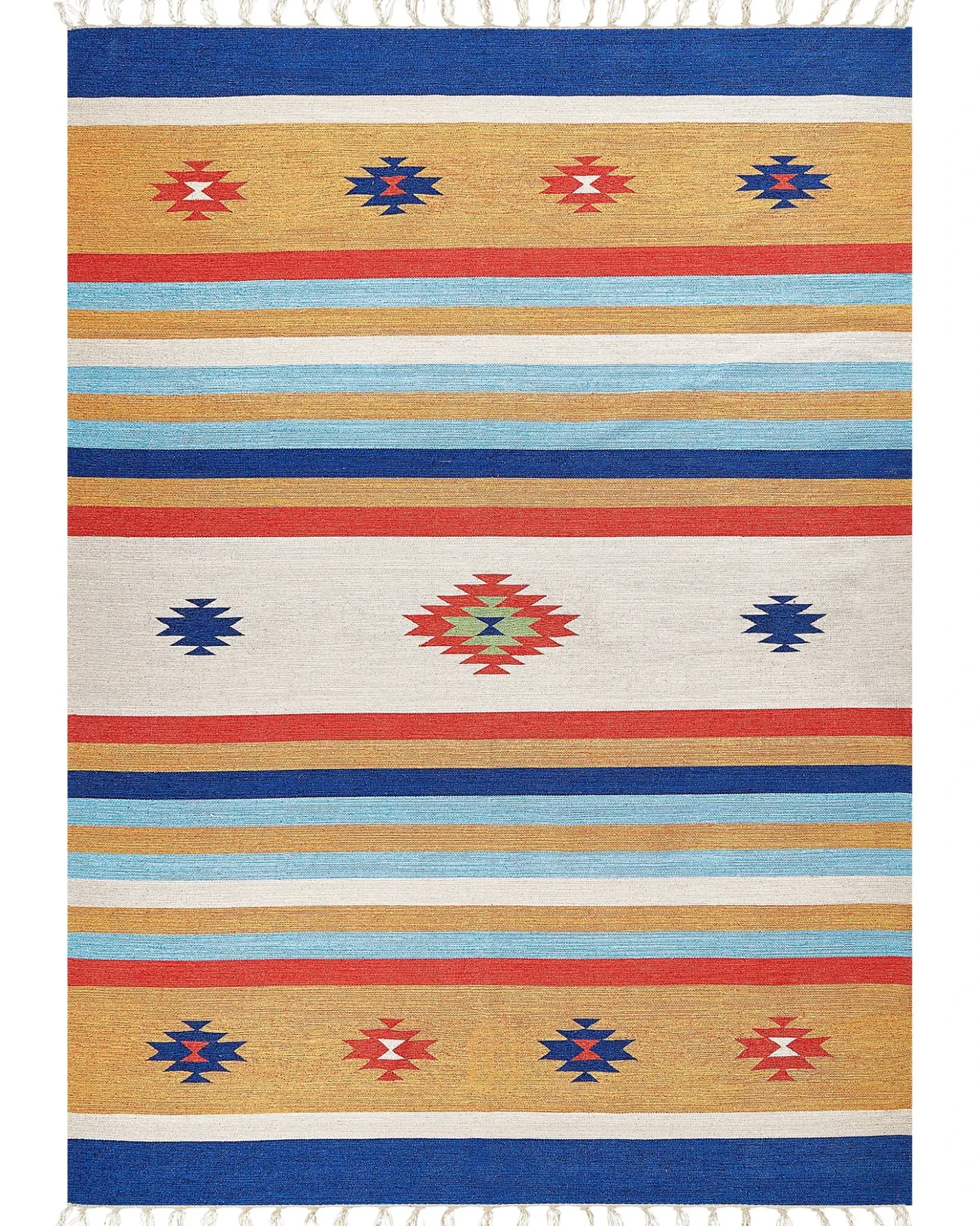 Tappeto TARONIK Multicolore 200 x 300 cm Cotone Kilim