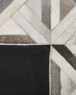 Tappeto TAYTAN Beige 140 x 200 cm Pelle naturale